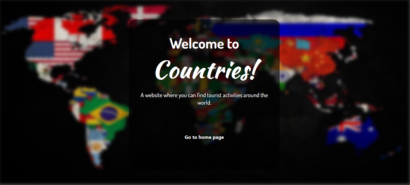 Proyecto: Countries!